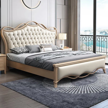 Royal Designer Bed In Leatherette