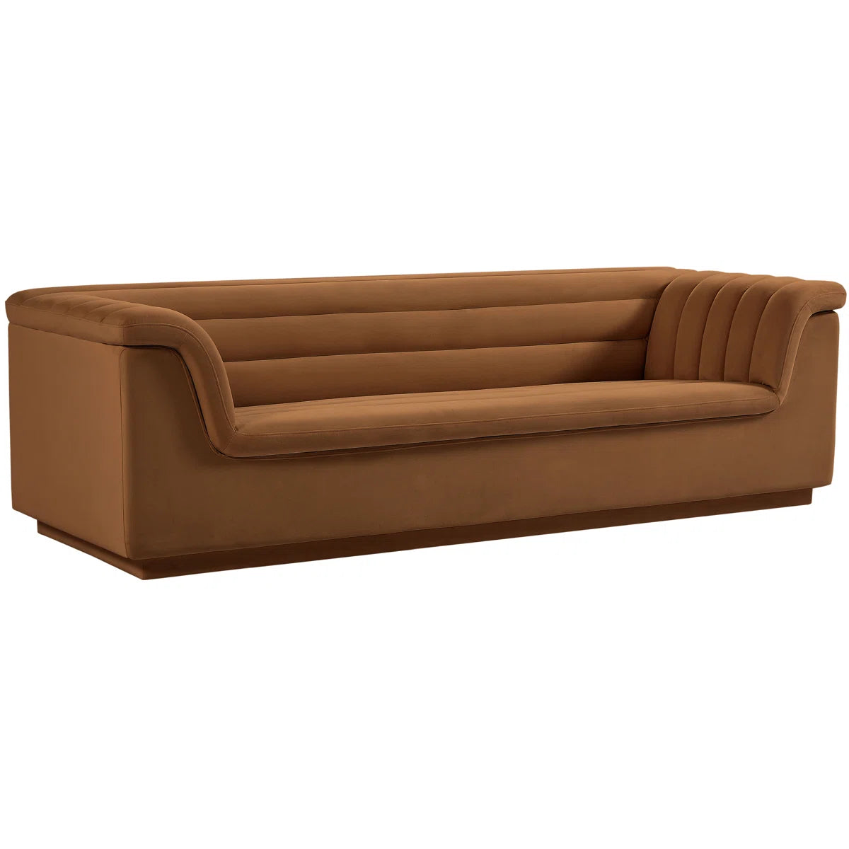 Nano Modern Upholstere Sofa In Suede