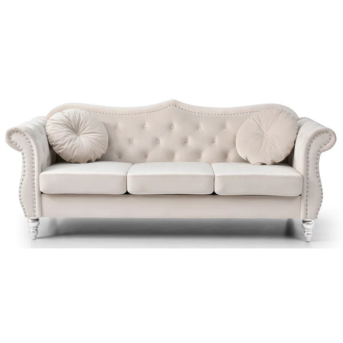 Hollywood Designer Sofa Set In Velvet