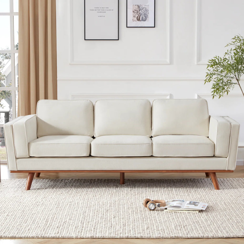 Sparta Modern Wood Legs Sofa Set