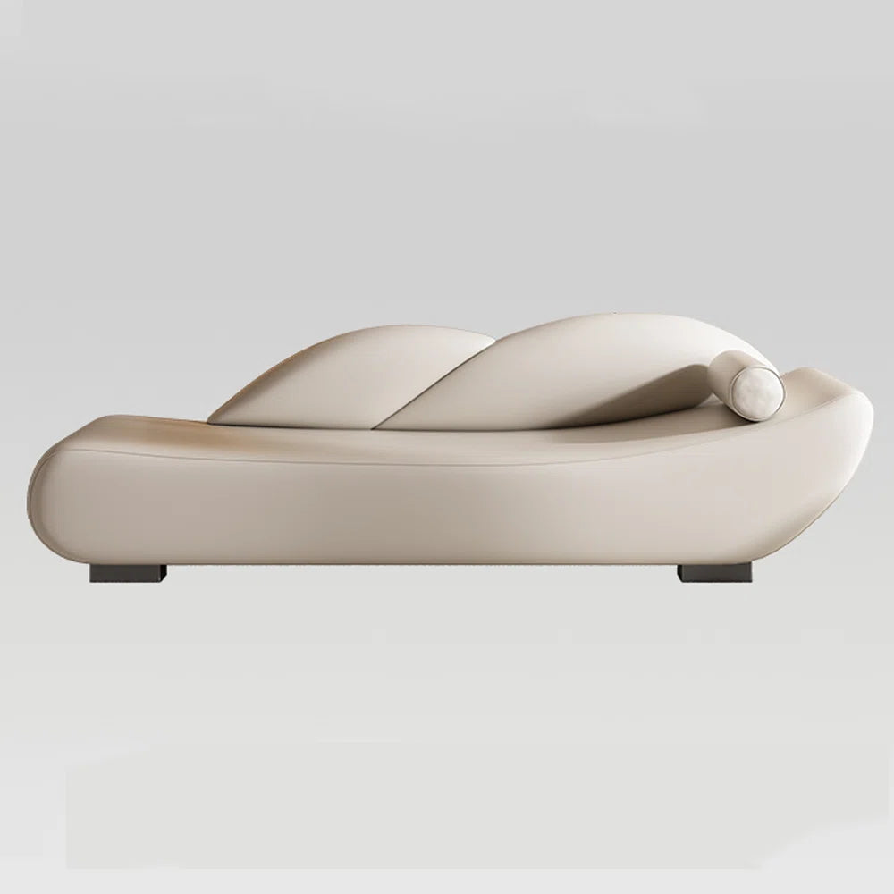 Berl Modern Leatherette Lounger