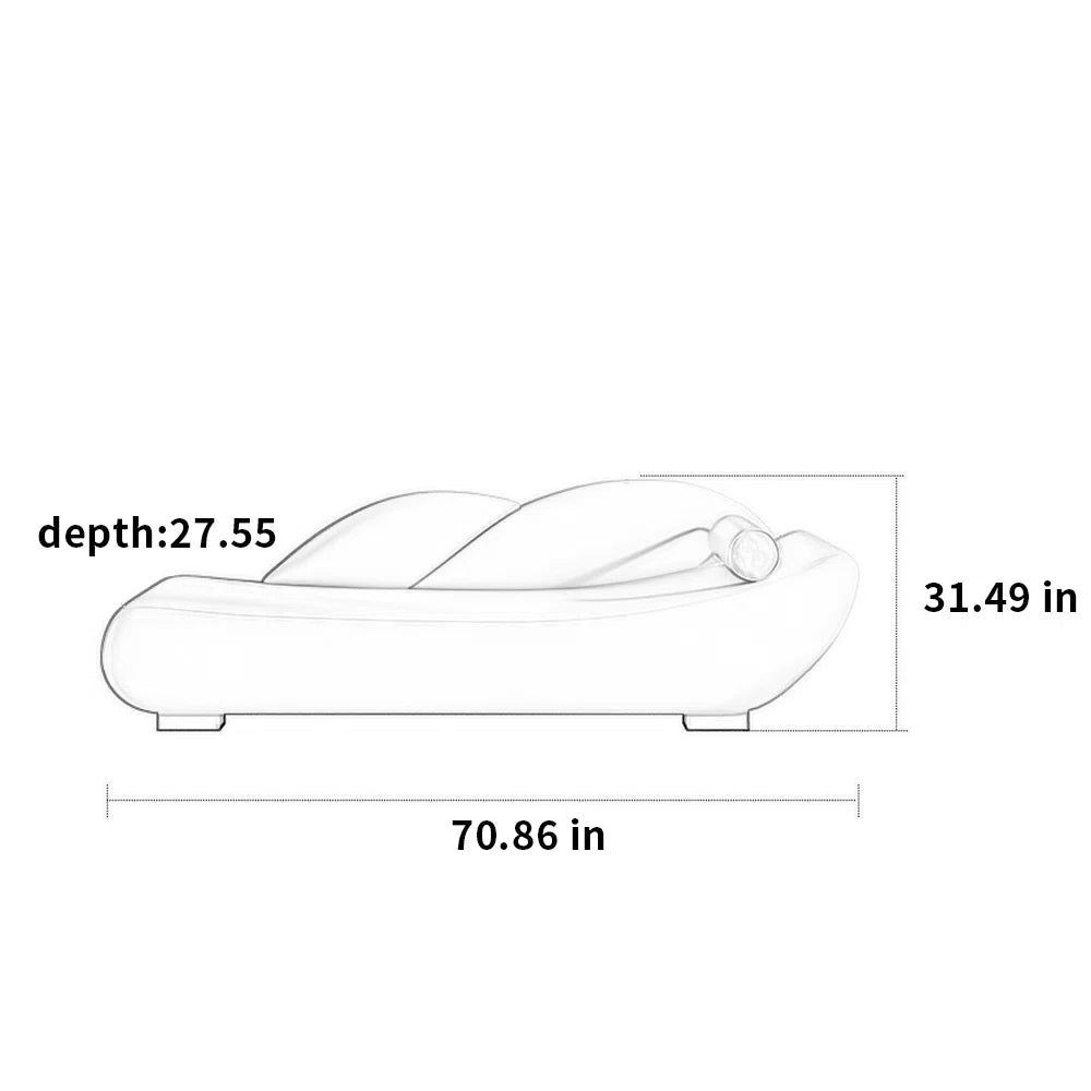 Berl Modern Leatherette Lounger