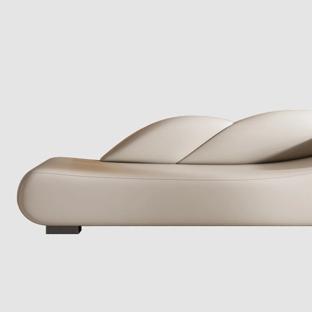 Berl Modern Leatherette Lounger