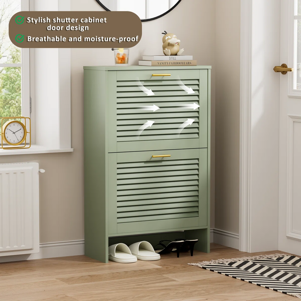 Cosco Shoe Rack In Pu Polish