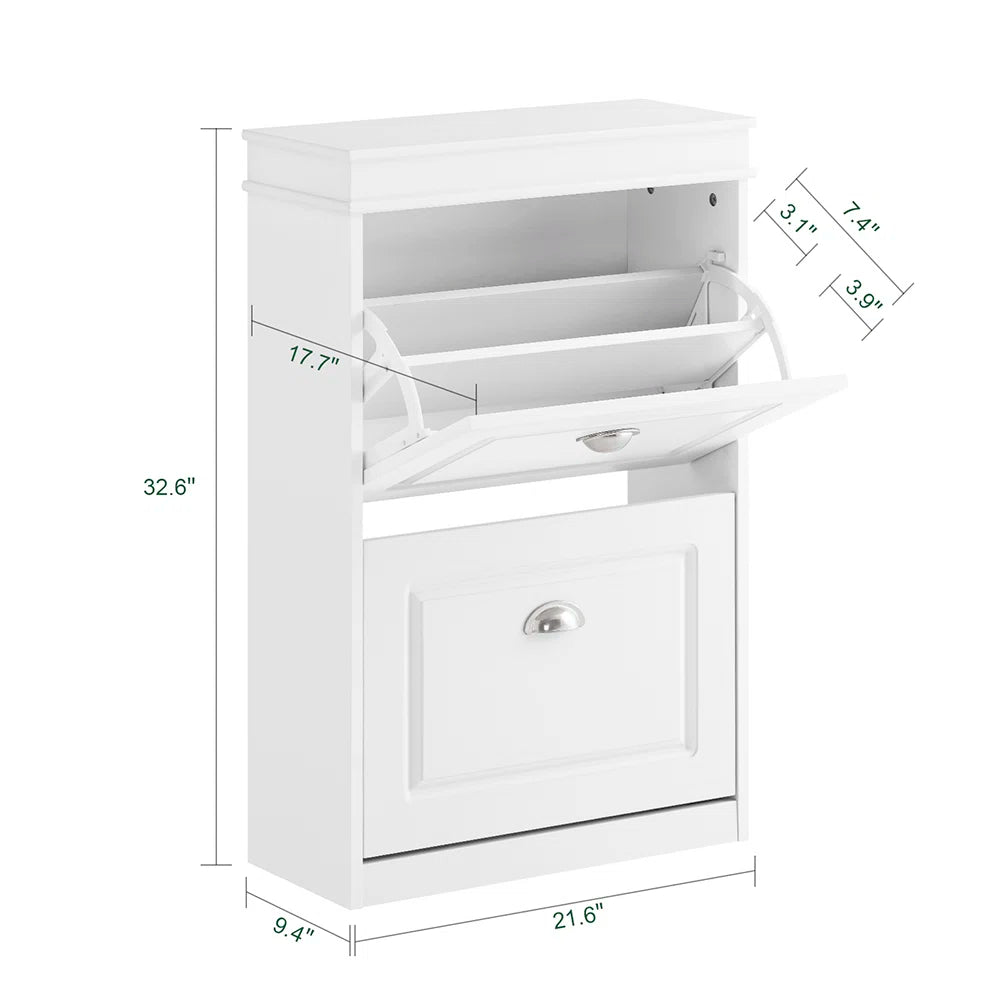 Small Entryway Shoe Cabinet