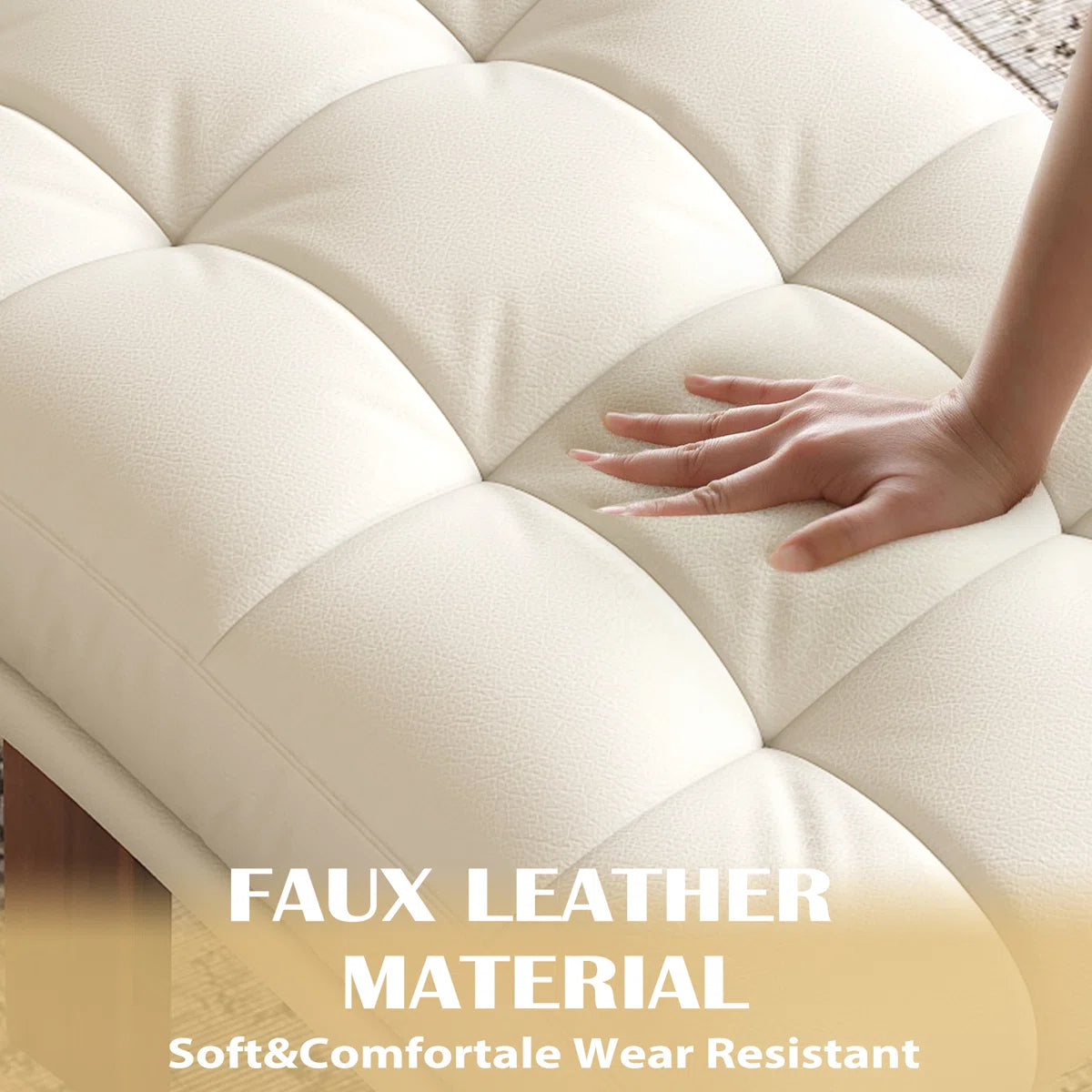 Oppo Luxury Chaise Lounger In Leatherette