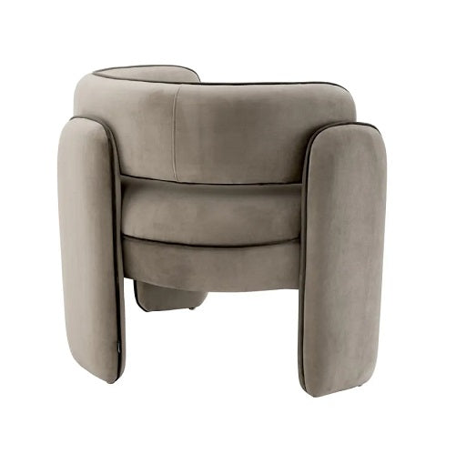 Relexo Accent Chair In Suede
