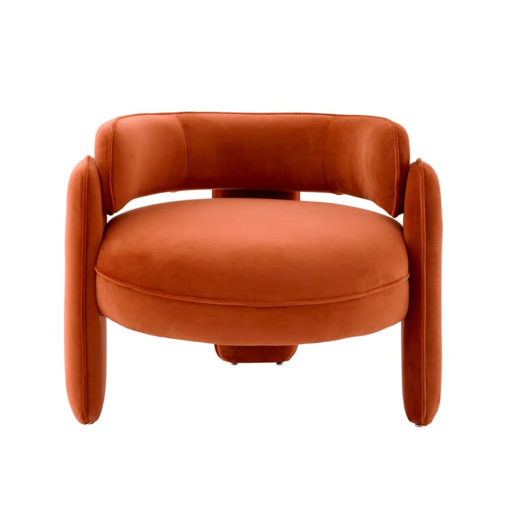 Relexo Accent Chair In Suede