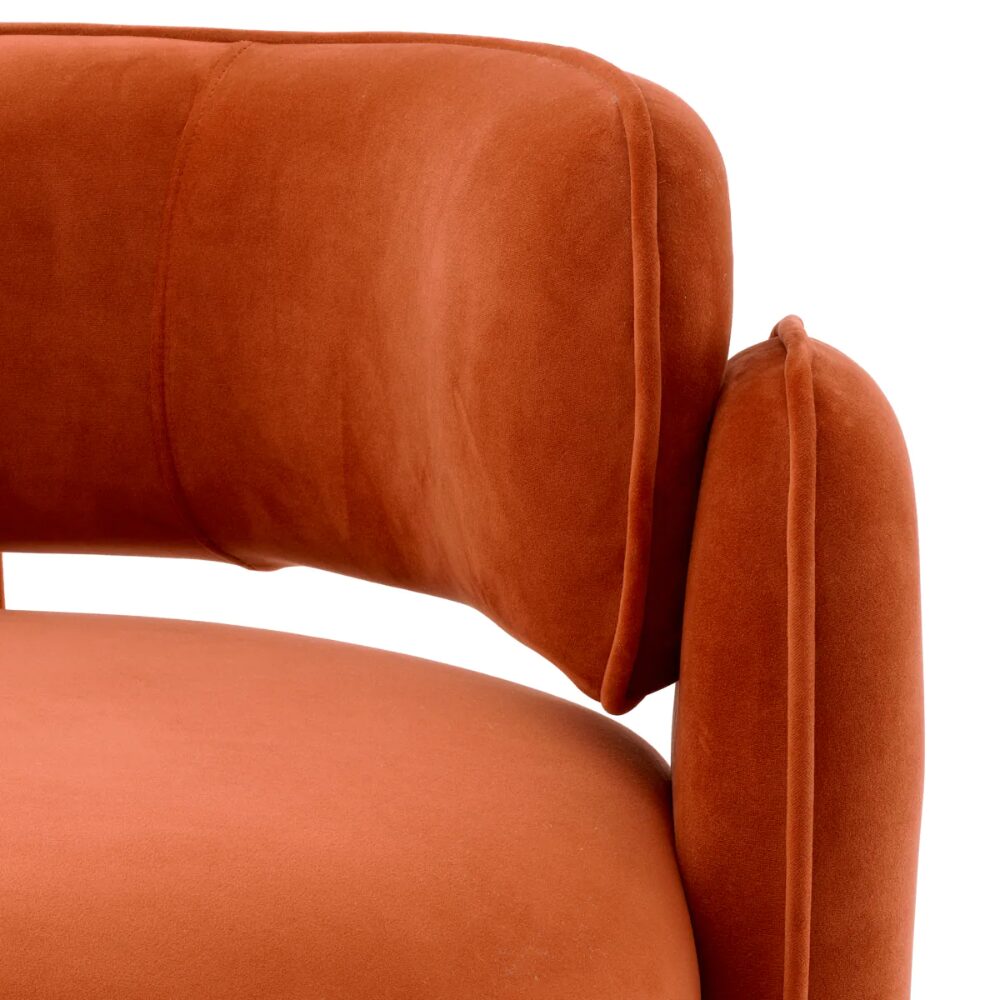 Relexo Accent Chair In Suede