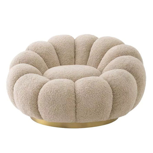 Ronaldo Luxe Accent Chair In Boucle