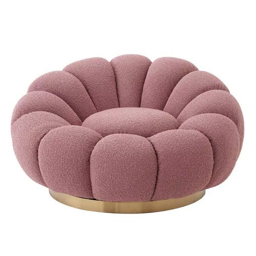 Ronaldo Luxe Accent Chair In Boucle