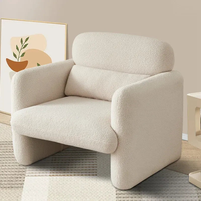 Milano Accent Luxury Chair In Boucle