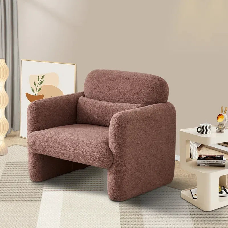 Milano Accent Luxury Chair In Boucle