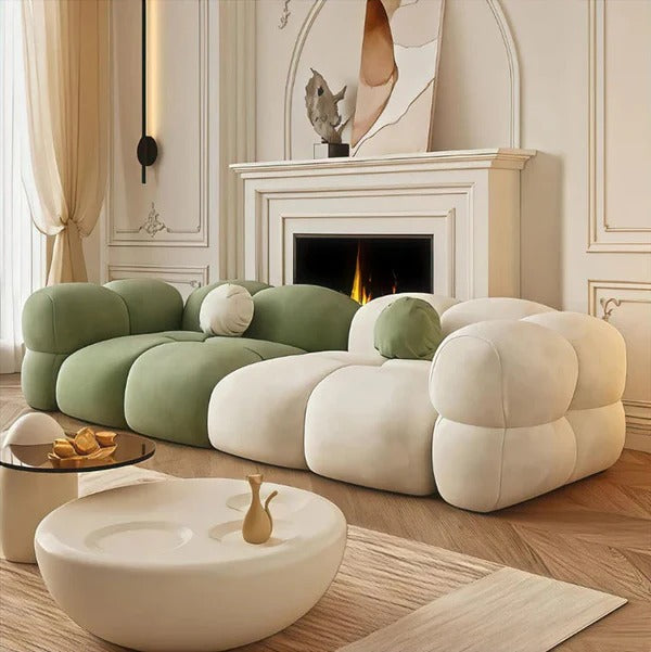Bobbit Bubble Sofa Set In Dual Tone