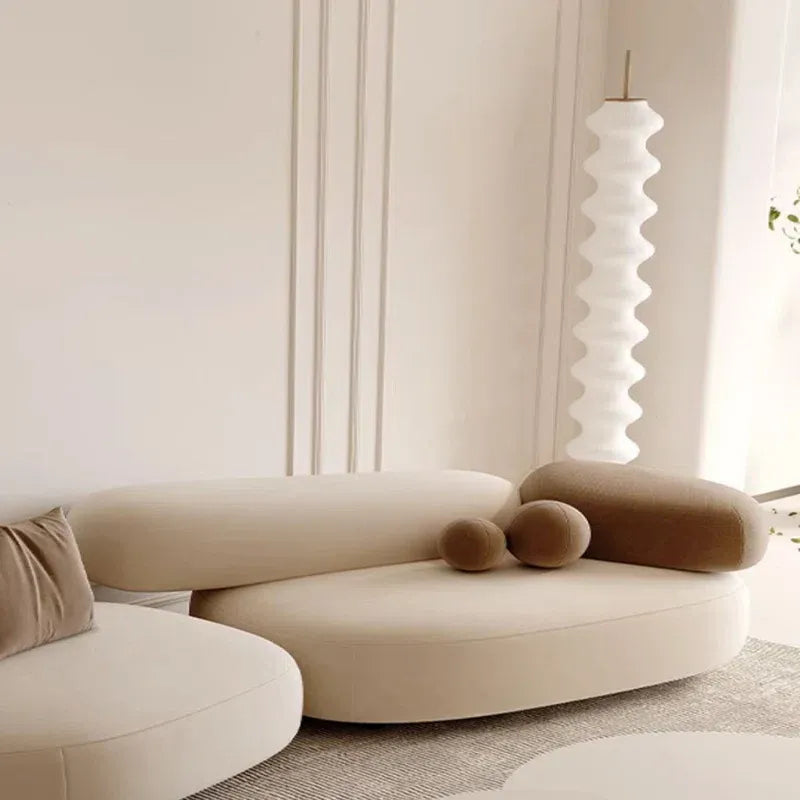 Oliver Luxe Sofa Set In Suede