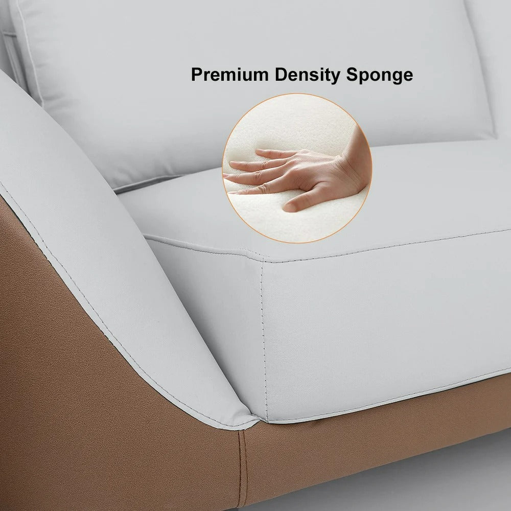 Vertex Premium Sofa Set In Leatherette