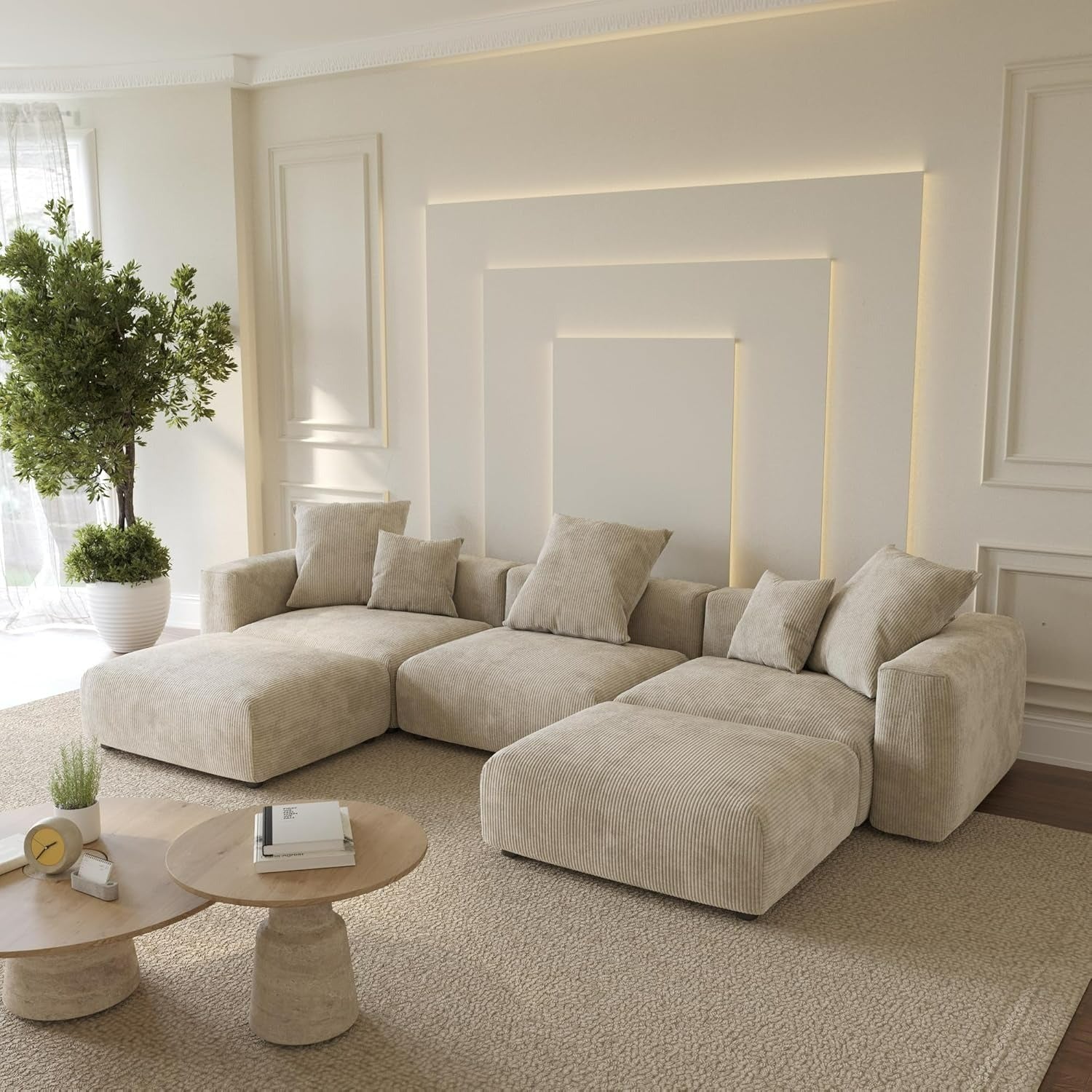 Scott Calf Sectional Sofa