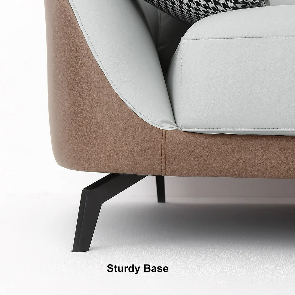 Vertex Premium Sofa Set In Leatherette