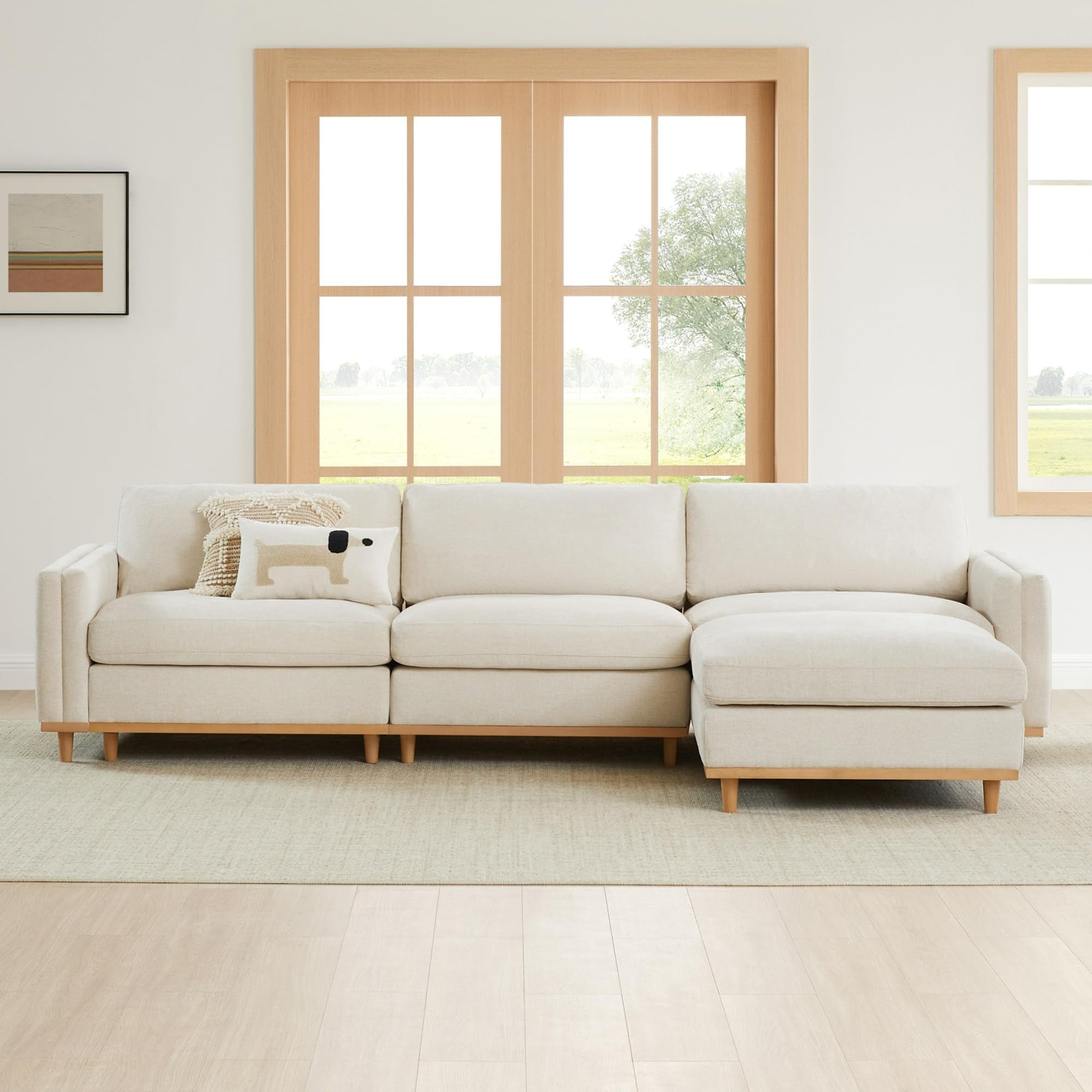 Antony Wooden Luxury Sofa Set
