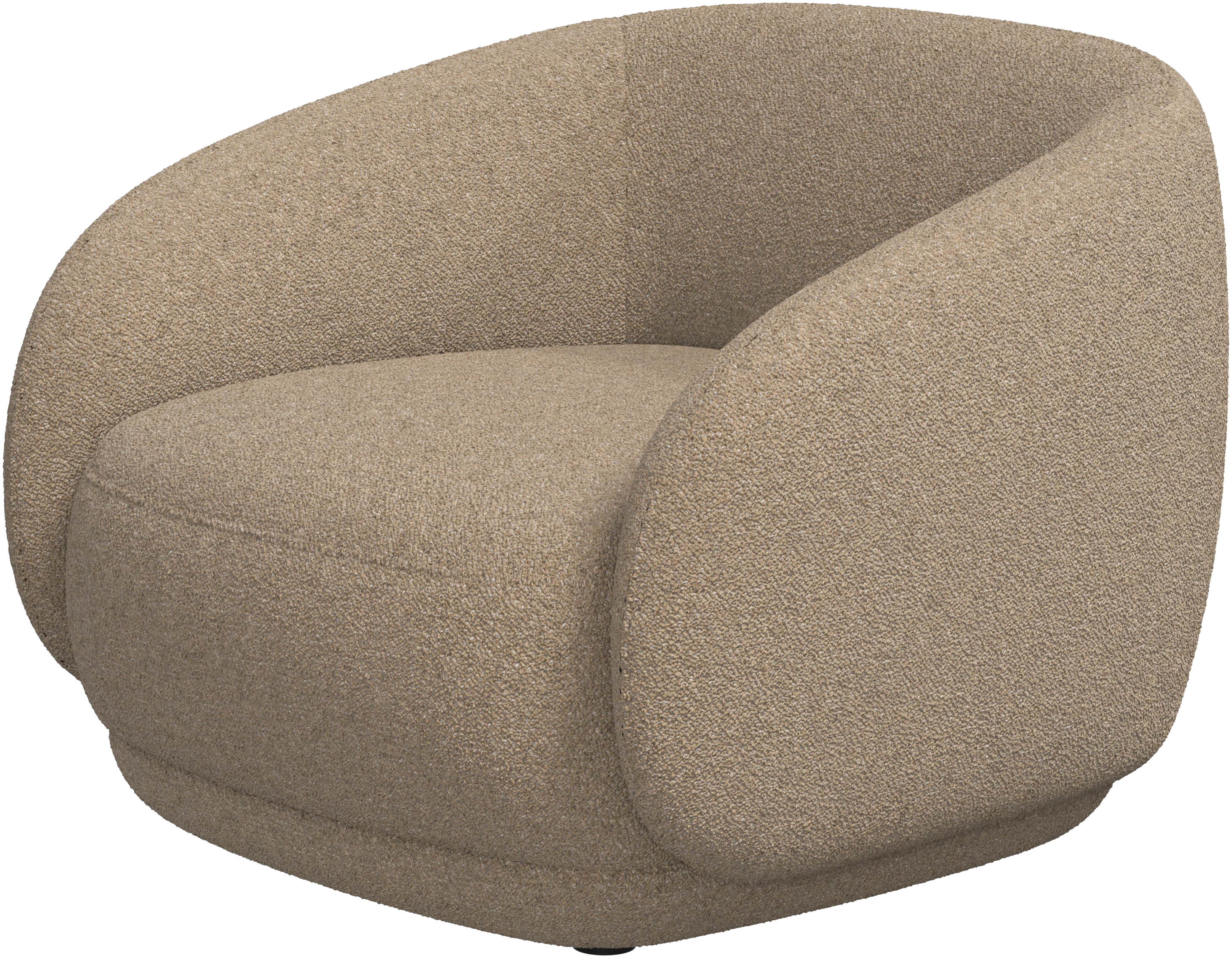 Oscar Premium Brown Boucle Sofa Set