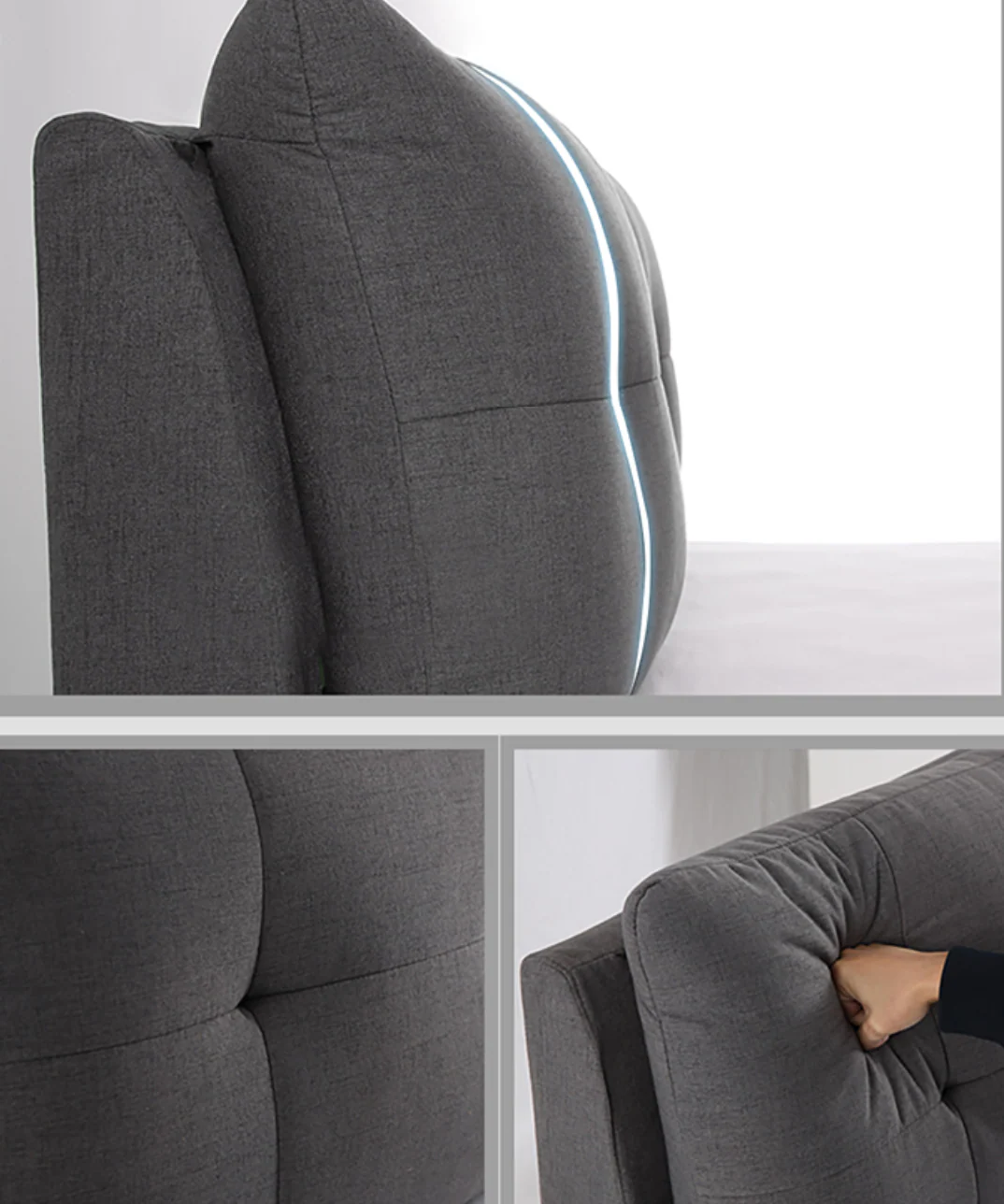 France Luxury Upholstered Bed