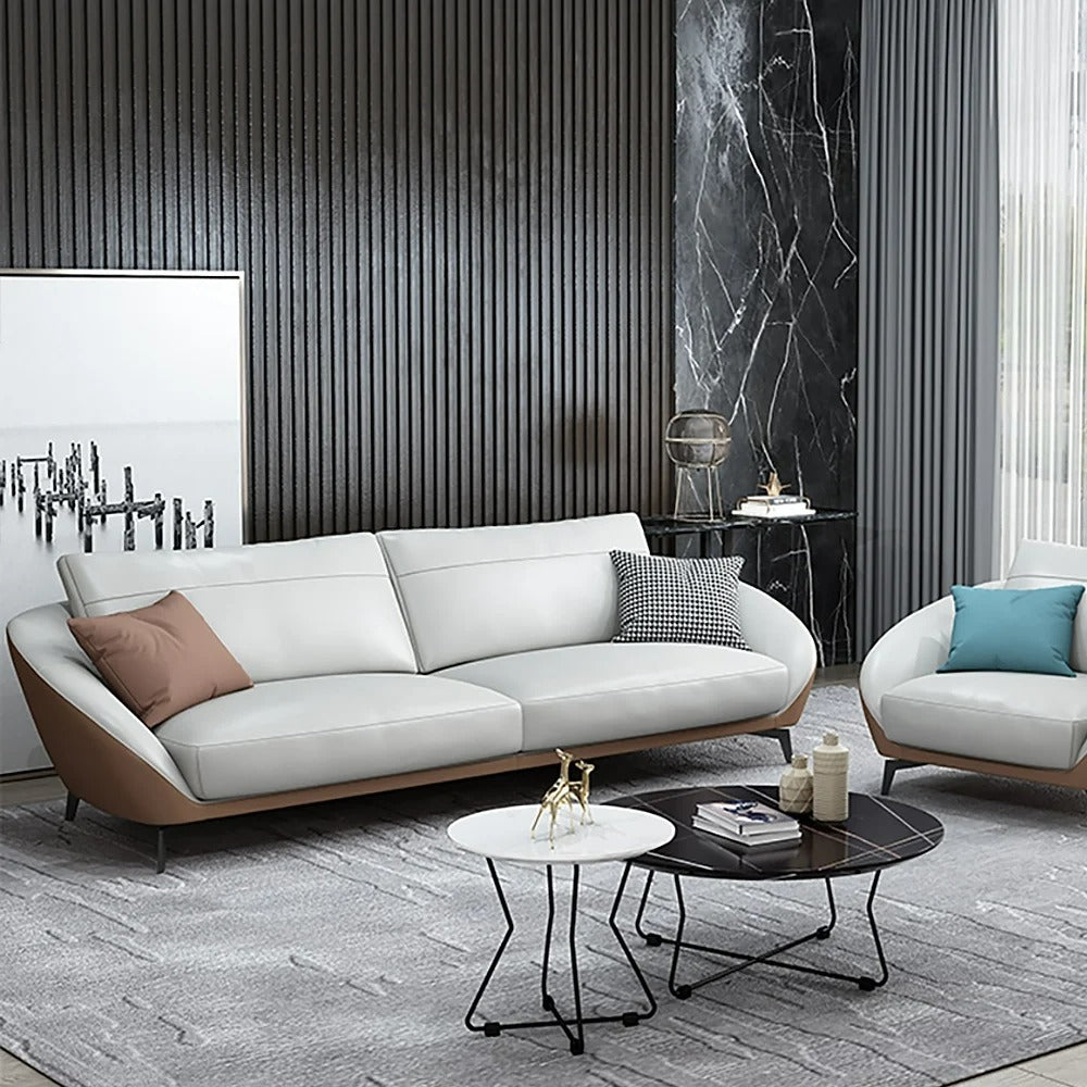 Vertex Premium Sofa Set In Leatherette