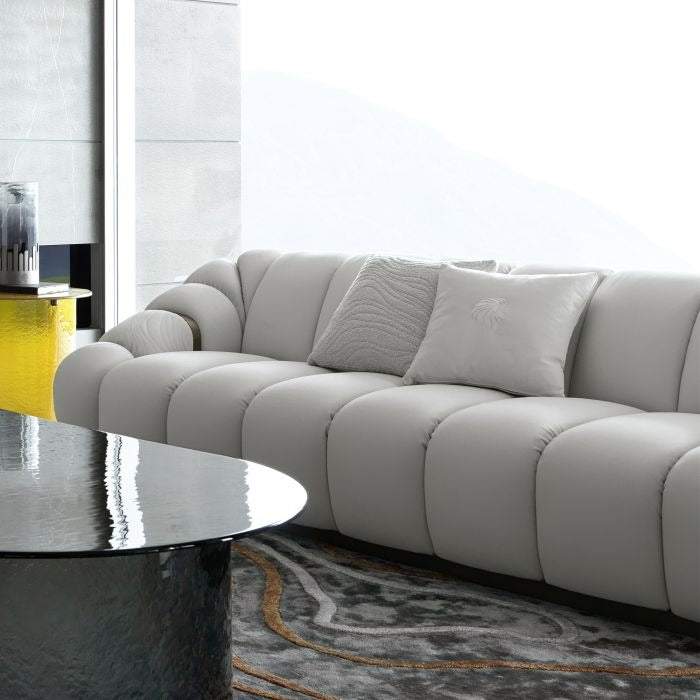 Mastro Premium Sofa Set In Suede