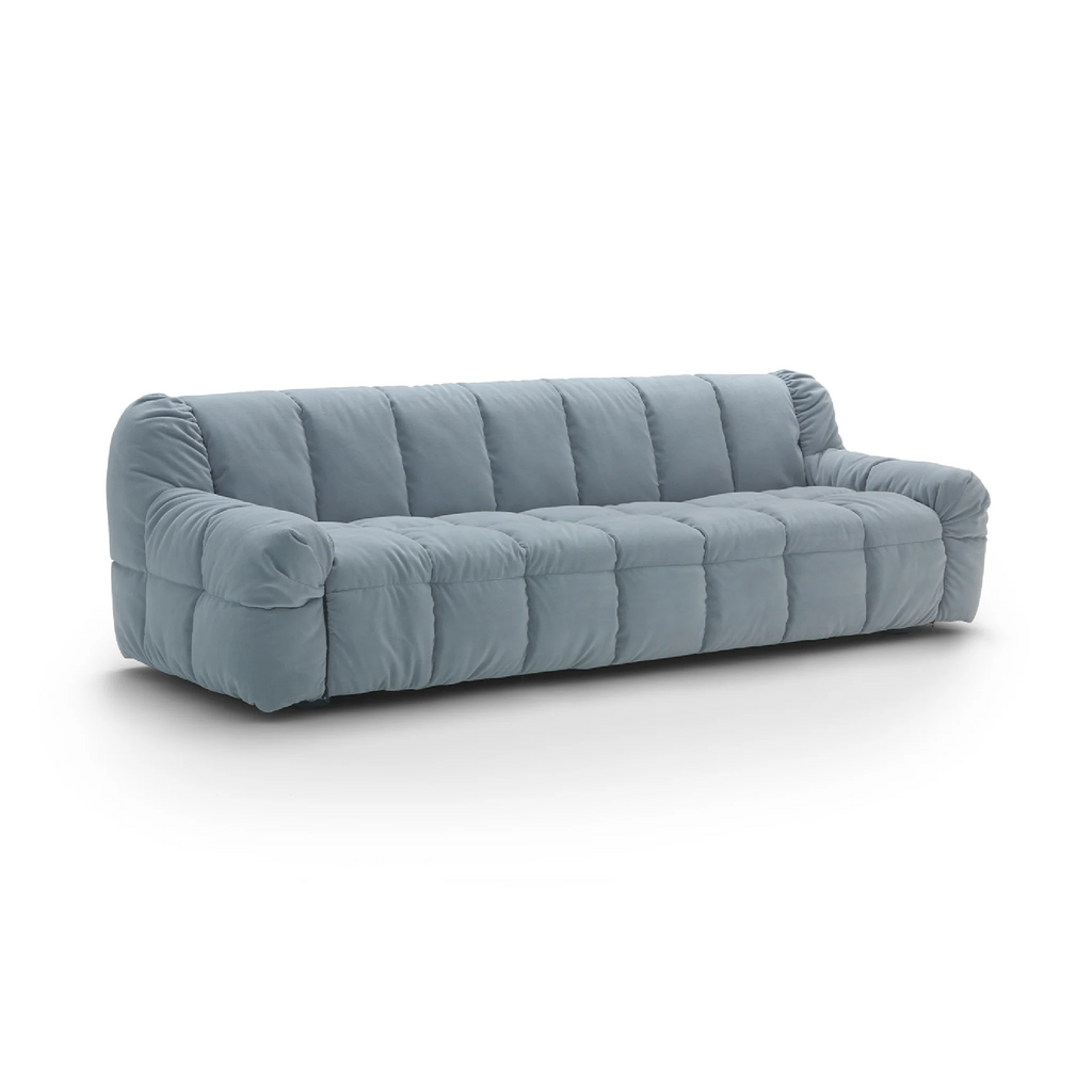 Cloud Premium Modern Sofa Set In Suede