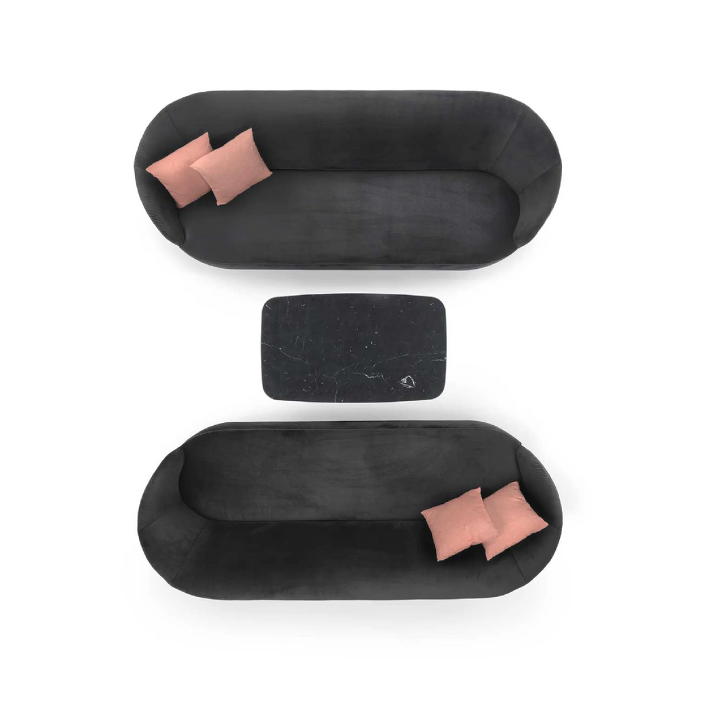 Western Premium Sofa Set In Metal Base