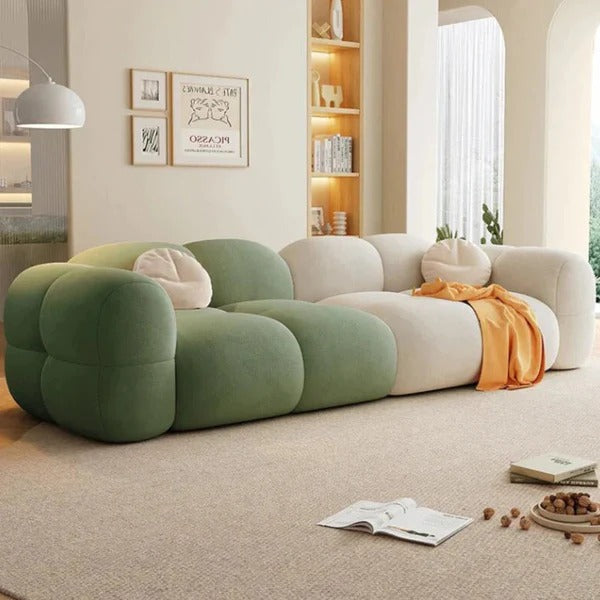 Bobbit Bubble Sofa Set In Dual Tone